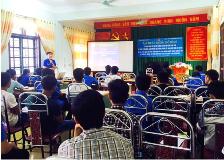 Đoàn Thanh niên Cộng sản Hồ Chí Minh Bộ Nông nghiệp & PTNT tập huấn chuyển giao tiến bộ kỹ thuật trong chăn nuôi bò