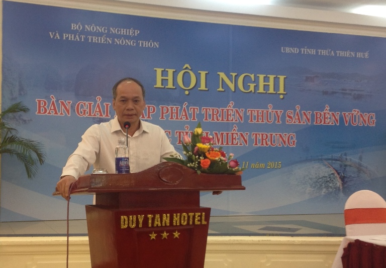 Hội nghị bàn giải pháp phát triển thủy sản bền vững các tỉnh miền Trung