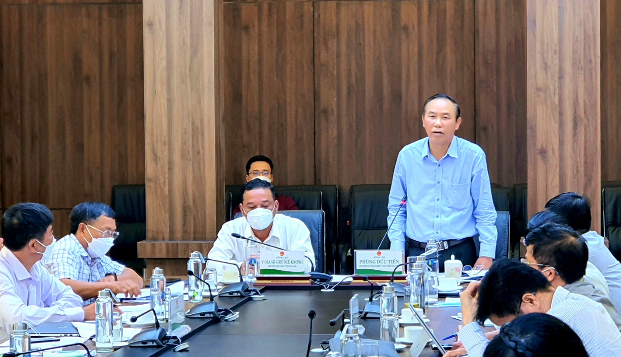 Chuẩn bị hội nghị xúc tiến đầu tư vào lĩnh vực nông nghiệp tỉnh Đắk Lắk, năm 2022