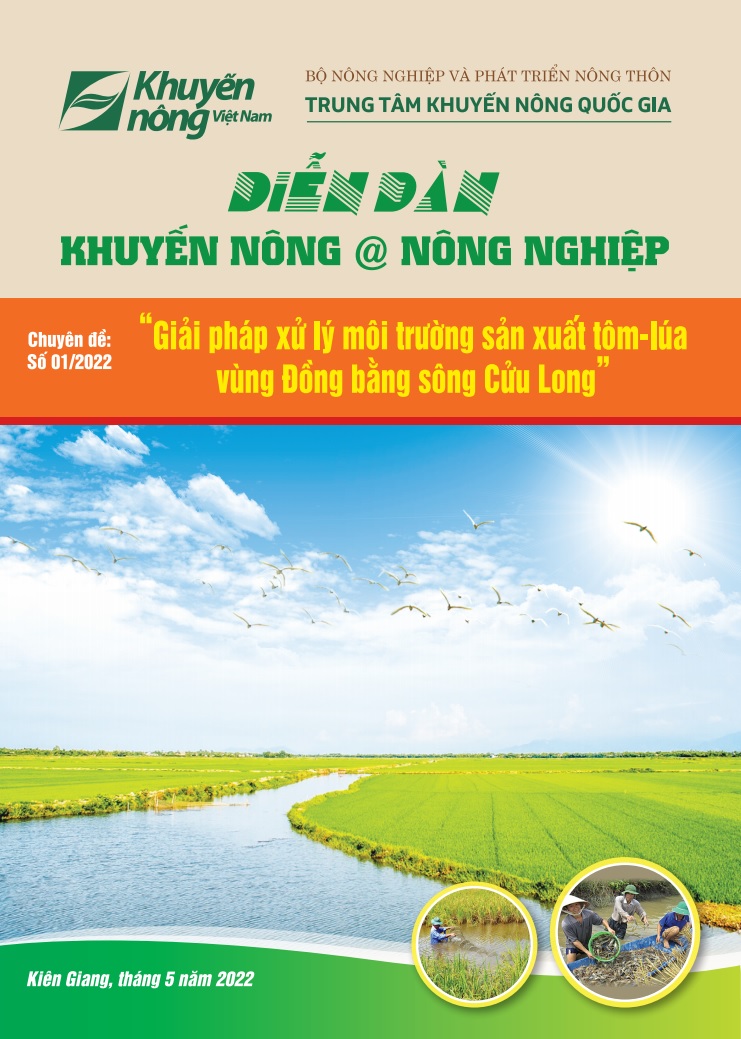 Tài liệu Diễn đàn Khuyến nông @ Nông nghiệp: Giải pháp xử lý môi trường sản xuất tôm - lúa vùng Đồng bằng sông Cửu Long