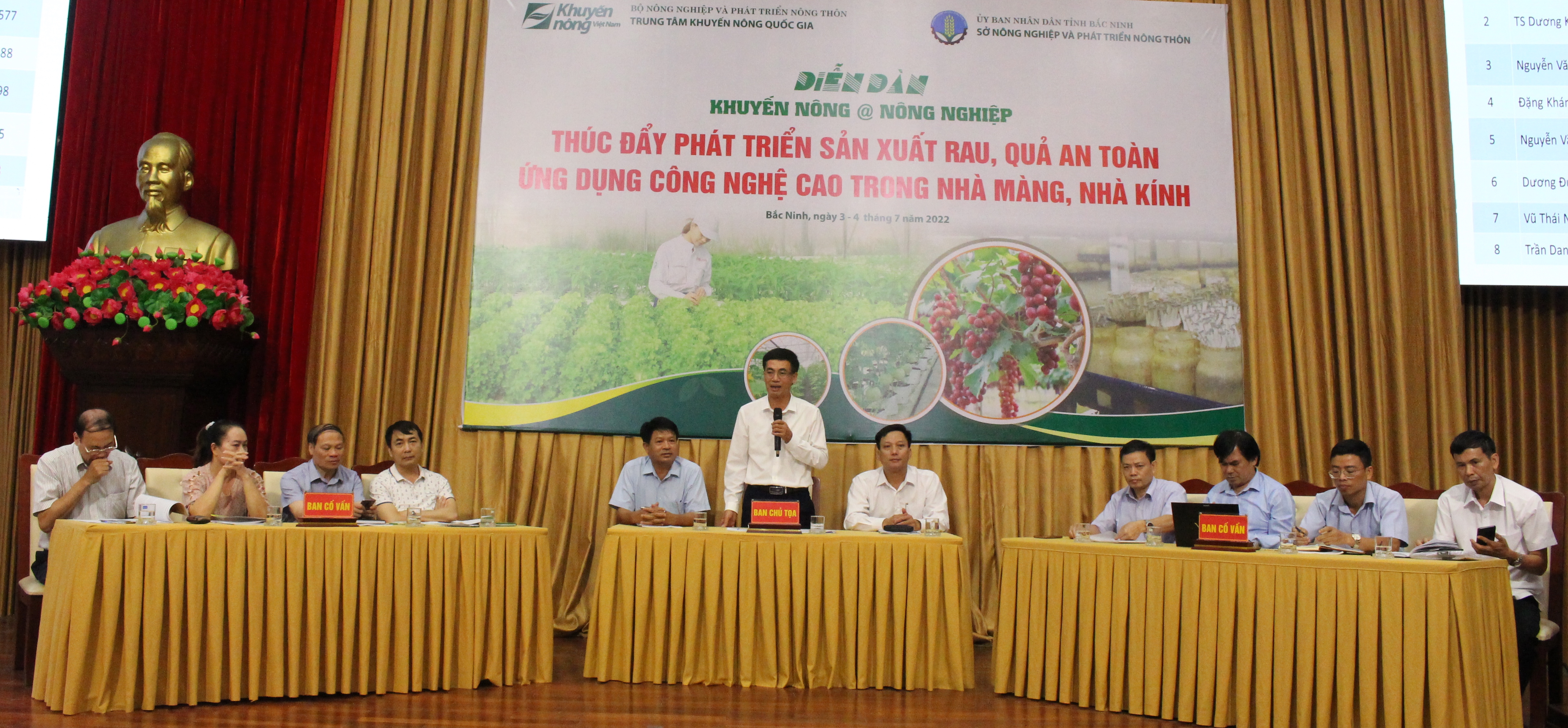 Bắc Ninh: Diễn đàn Khuyến nông @Nông nghiệp “Thúc đẩy phát triển sản xuất rau, quả an toàn ứng dụng công nghệ cao trong nhà màng, nhà kính”