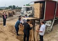 Phú Thọ Bàn giao hệ thống sấy ván bóc gỗ rừng trồng
