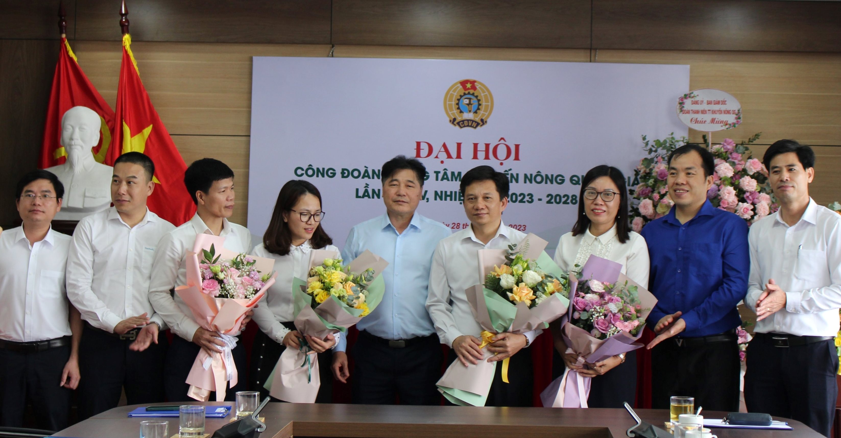 Đại hội Công đoàn Trung tâm Khuyến nông Quốc gia nhiệm kỳ 2023- 2028