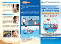 Nâng cao nhận thức về phòng chống lao động trẻ em trên tàu cá