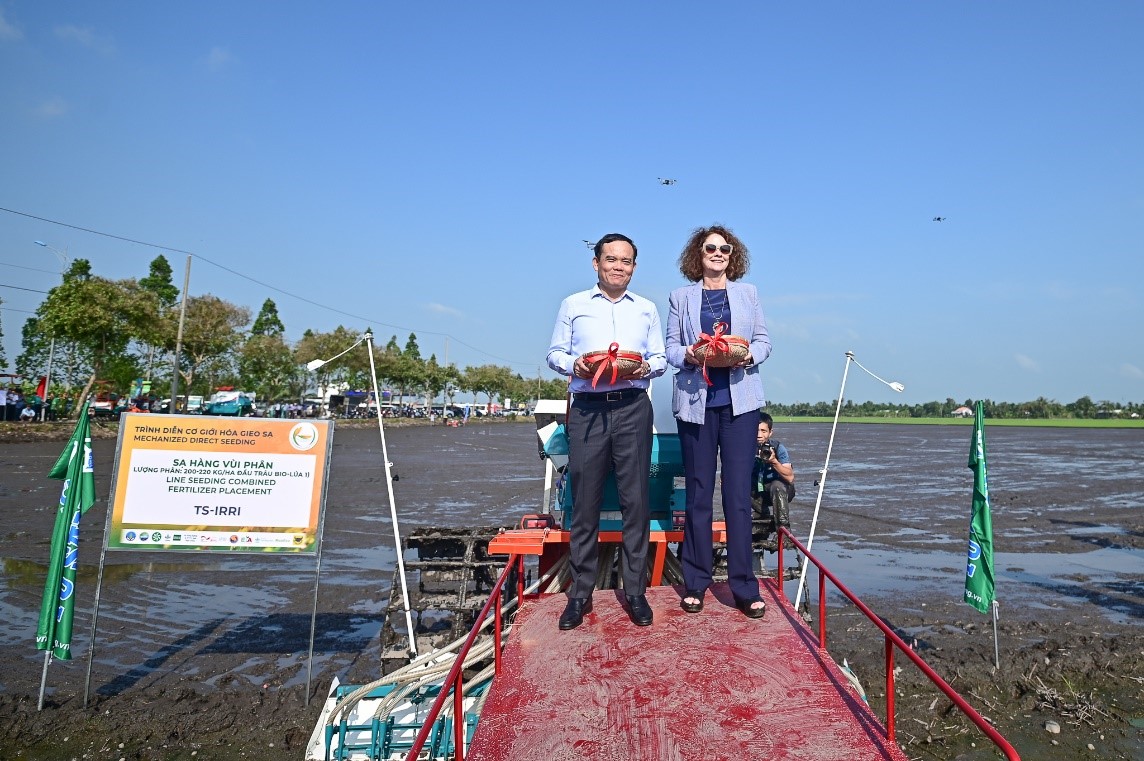 Khuyến nông sẵn sàng triển khai đề án 1 triệu ha chuyên canh lúa chất lượng cao