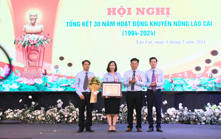 Hội nghị tổng kết 30 năm hoạt động Khuyến nông Lào Cai 1994 - 2024