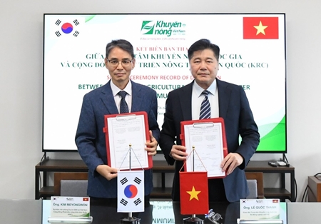 Ký biên bản thỏa thuận về nâng cao năng suất và tăng cường chuỗi giá trị vừng tại Việt Nam