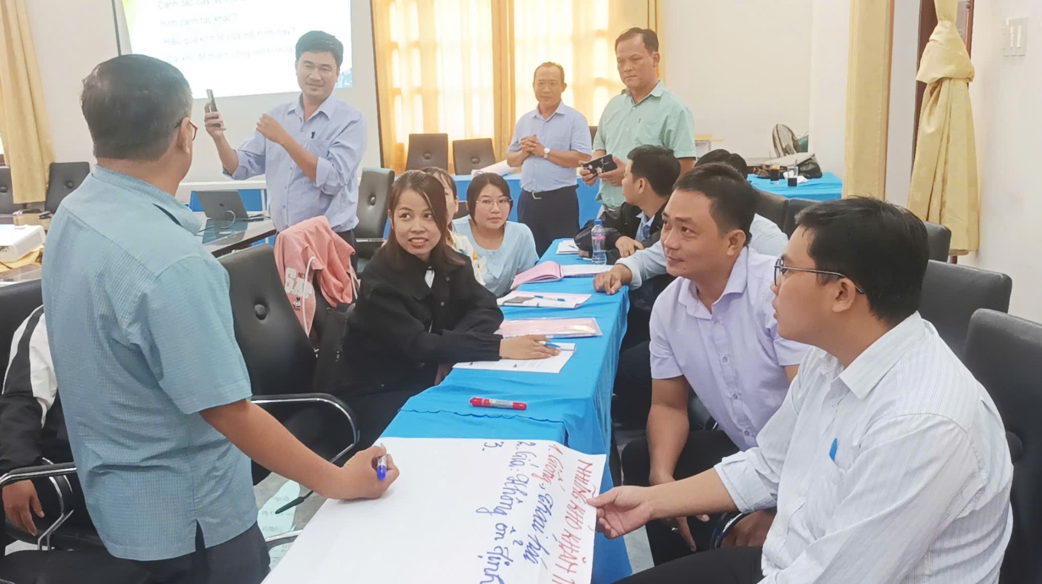 Đồng Tháp Đào tạo giảng viên ToT về kỹ thuật canh tác sen