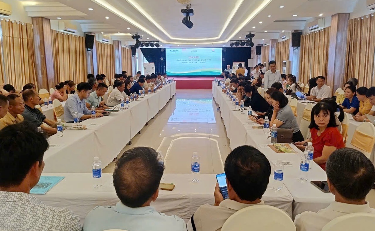 Đắk Nông Tọa đàm truyền thông “Các biện pháp quản lý chất thải trong sản xuất cà phê”