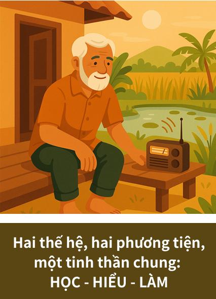 Chuyện ông Bảy và chiếc radio cũ kỹ