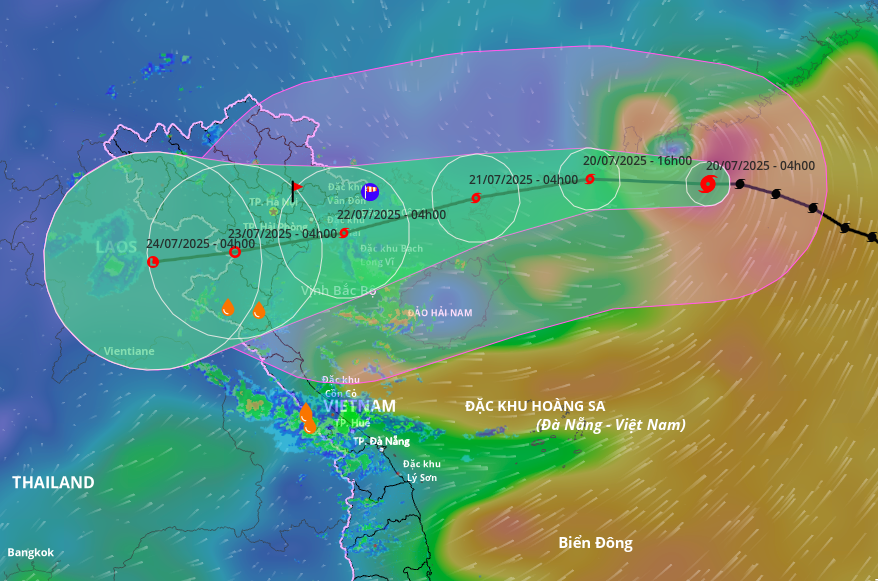 PHÒNG CHỐNG LỤT BÃO – ỨNG PHÓ CƠN BÃO SỐ 3 WIPHA