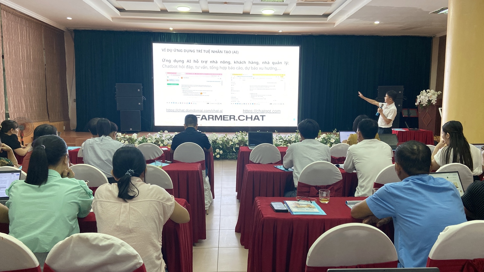 Hà Tĩnh Tập huấn ứng dụng công nghệ trí tuệ nhân tạo trong hoạt động sản xuất nông nghiệp