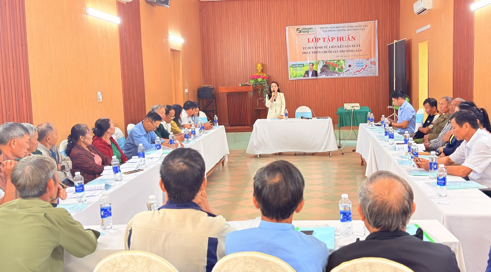 TTKNQG Tập huấn tư duy kinh tế, liên kết sản xuất, phát triển chuỗi giá trị nông sản