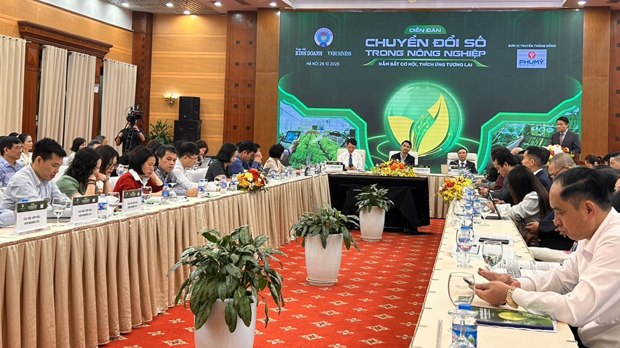 Diễn đàn Chuyển đổi số trong nông nghiệp Nắm bắt cơ hội, thích ứng tương lai