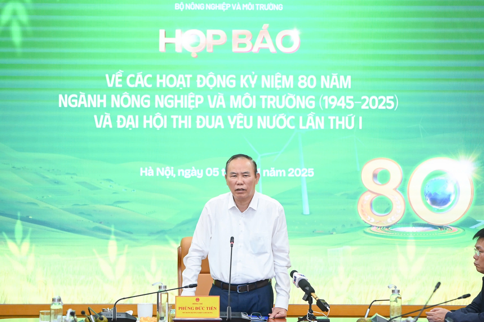 Ngành Nông nghiệp và Môi trường Duy trì ổn định sản xuất, hướng tới kỷ niệm 80 năm truyền thống vẻ vang