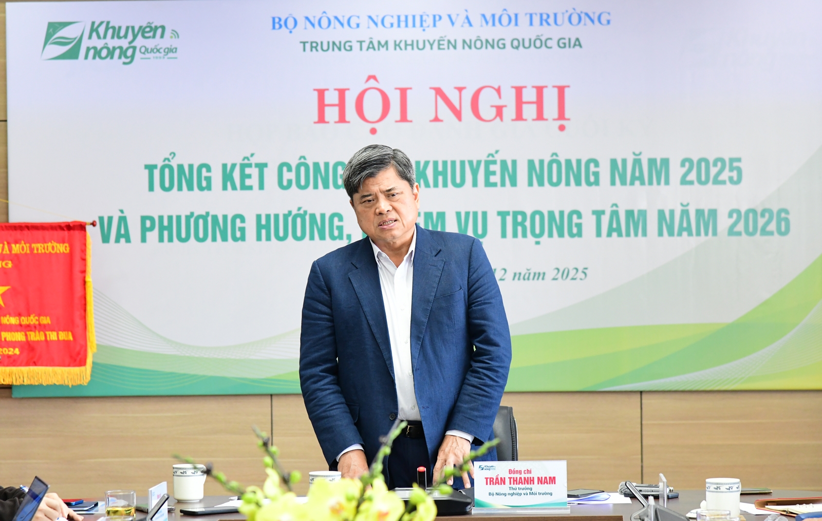 Thông báo số 97 TB-BNNMT ngày 06 01 2026 về ý kiến kết luận của Thứ trưởng Trần Thanh Nam tại Hội nghị tổng kết công tác khuyến nông năm 2025 của Trung tâm KNQG