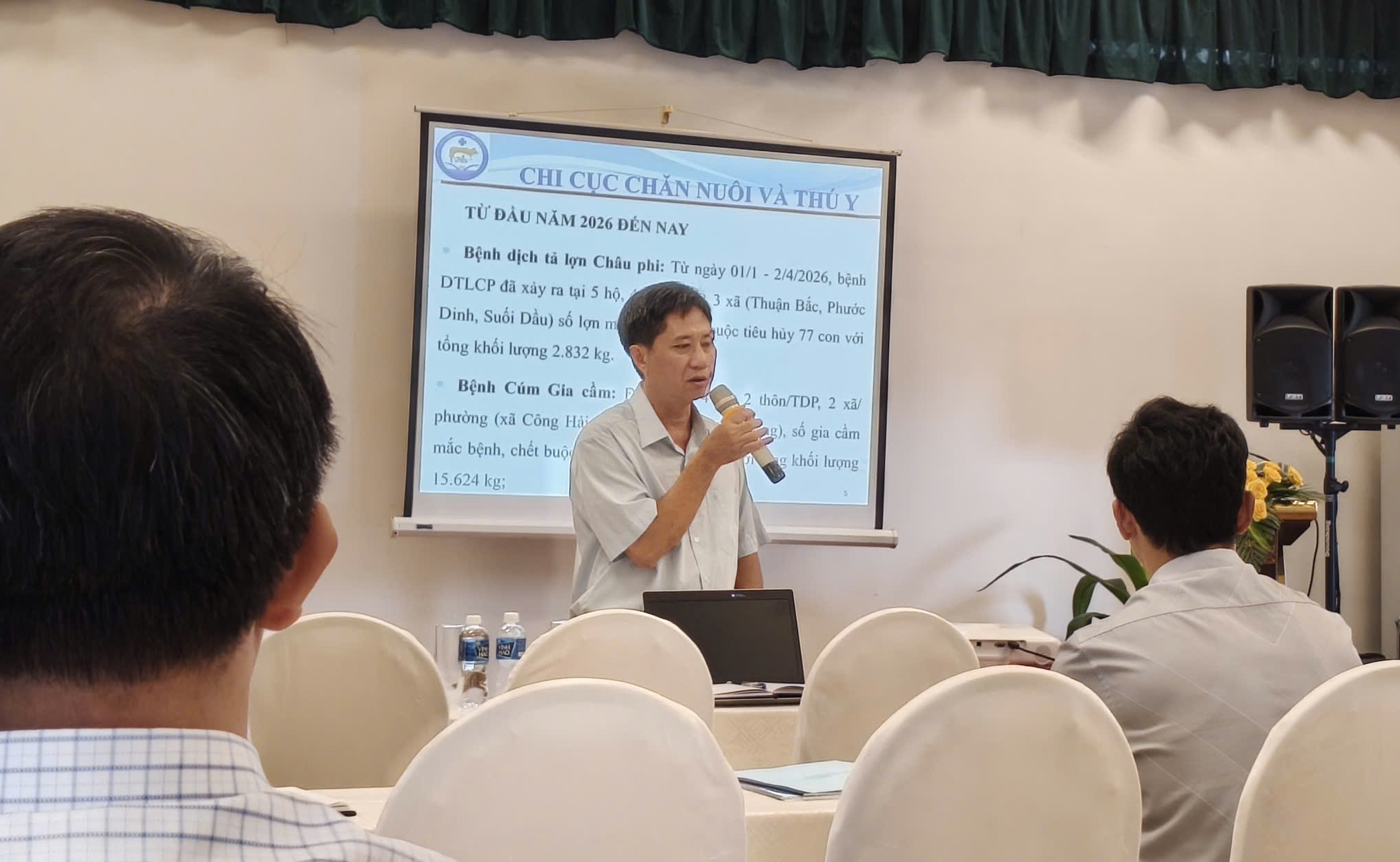 Khánh Hoà Hội nghị tập huấn công tác phòng, chống dịch bệnh gia súc, gia cầm và động vật thuỷ sản năm 2026