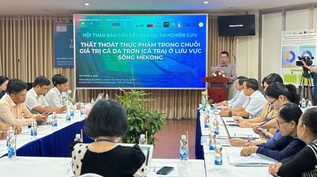 Bàn giải pháp giảm thất thoát thực phẩm trong chuỗi giá trị cá da trơn ở lưu vực sông Mê Công