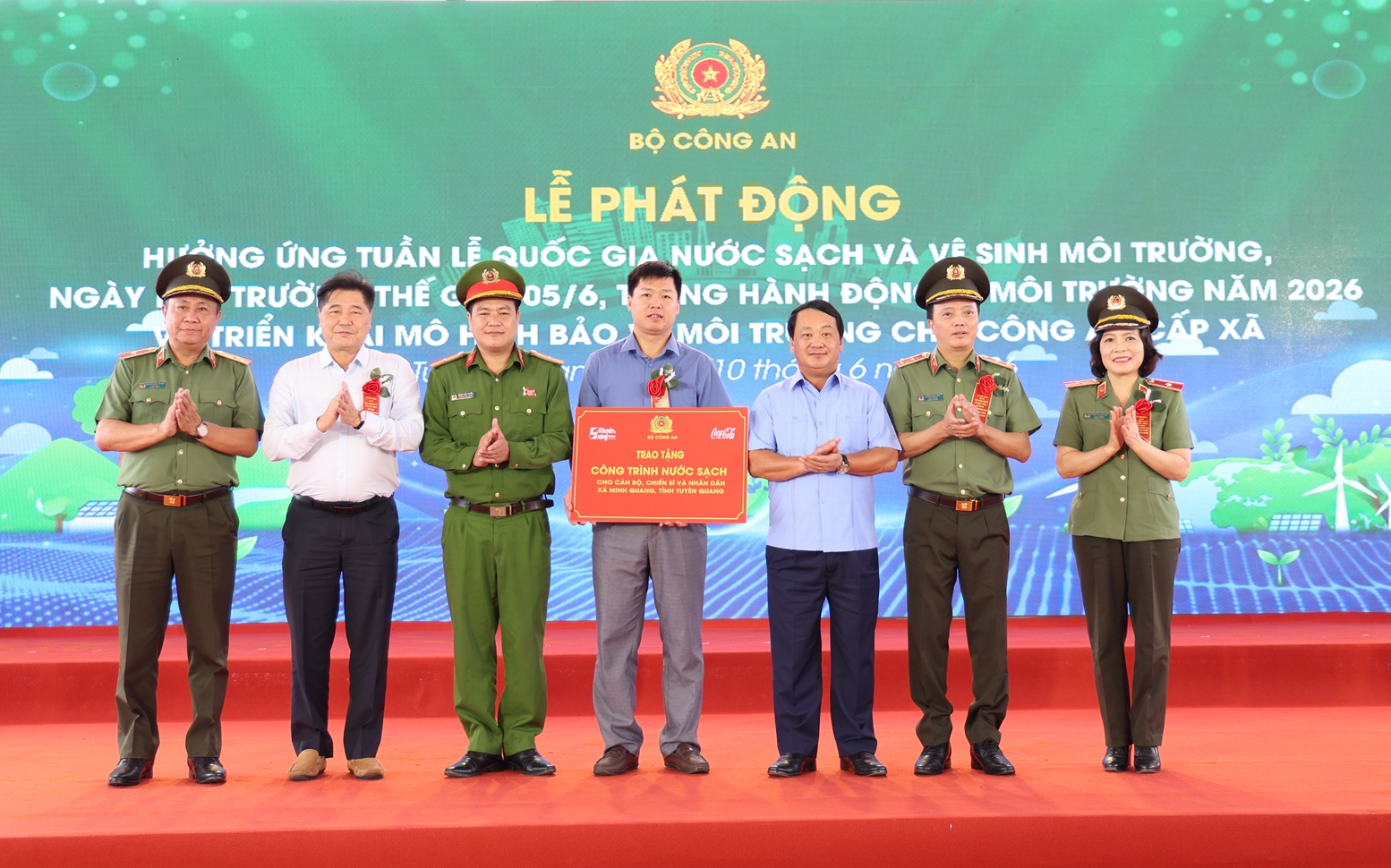 Trung tâm Khuyến nông quốc gia đồng hành hưởng ứng tuần lễ quốc gia nước sạch và vệ sinh môi trường năm 2026