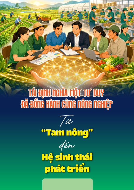 Tái định nghĩa một tư duy đã đồng hành cùng nông nghiệp Từ Tam nông đến hệ Hệ sinh thái phát triển