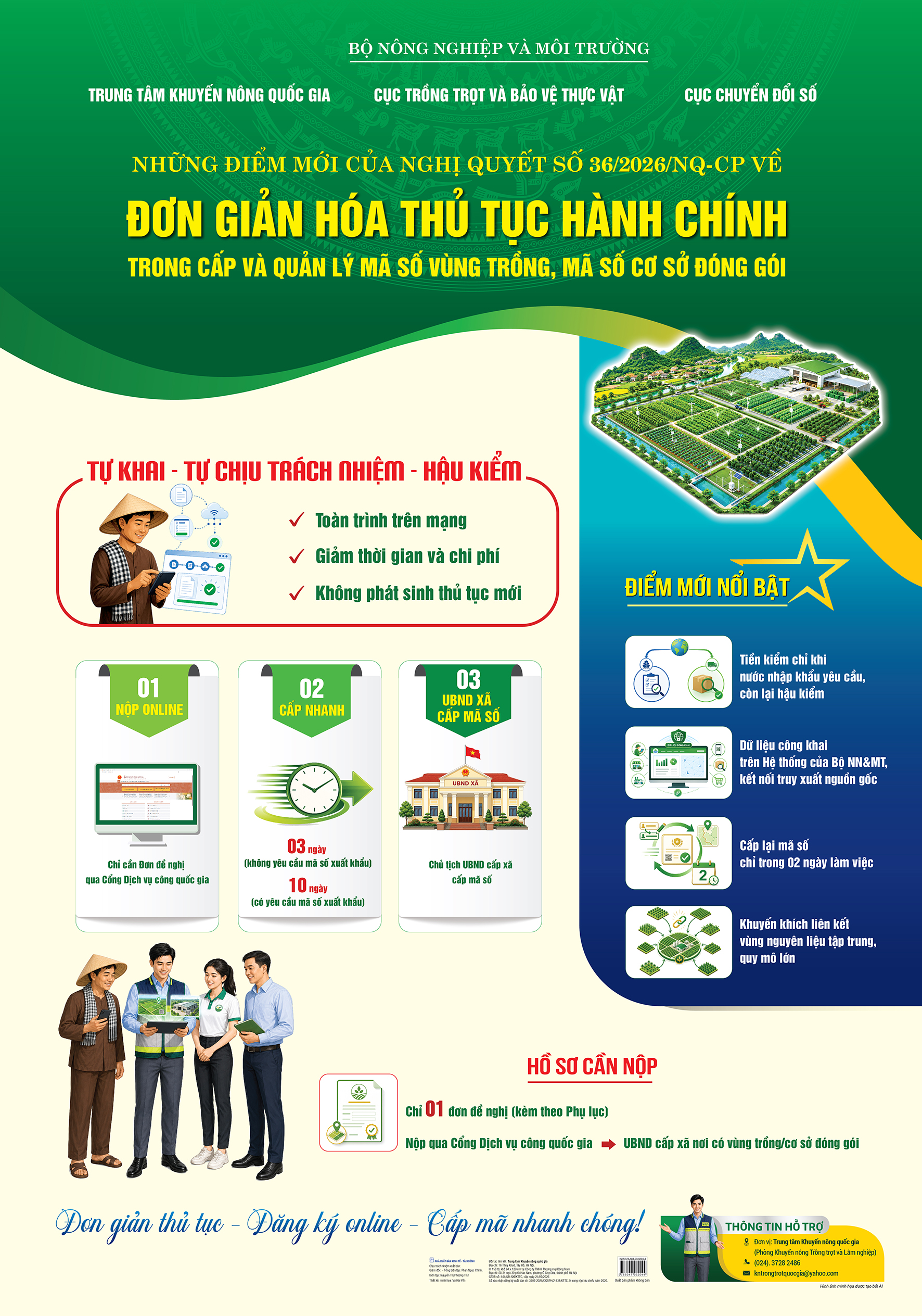 Những điểm mới của Nghị quyết số 36 2026 NĐ-CP về đơn giản hóa thủ tục hành chính trong cấp và quản lý MSVT, MSCSĐG