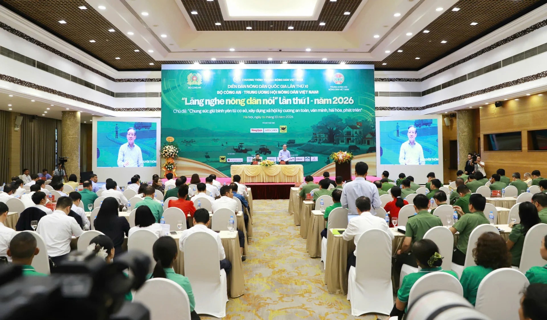 Diễn đàn “Bộ Công an - Trung ương Hội Nông dân Việt Nam lắng nghe nông dân nói lần thứ I, năm 2026”
