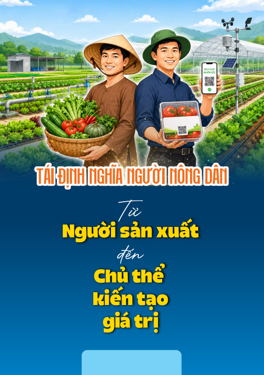 Khai mở về Nông nghiệp - Nông dân - Nông thôn Tái định nghĩa Nông dân - Từ người sản xuất đến Chủ thể kiến tạo giá trị