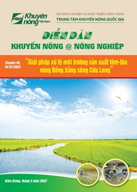 Tài liệu Diễn đàn Khuyến nông  Nông nghiệp Giải pháp xử lý môi trường sản xuất tôm - lúa vùng Đồng bằng sông Cửu Long